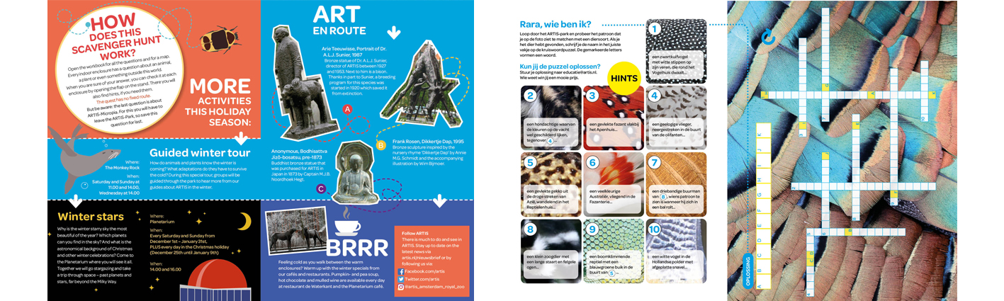 ARTIS tijdschrift spreads